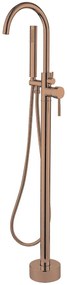 Best Design Dijon vrijstaande badkraan 120cm sunny bronze - brons