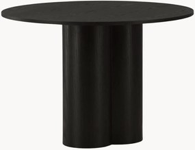 Ronde eettafel Olivia met houtlook, Ø 110 cm