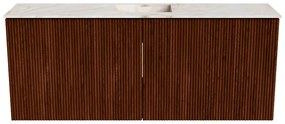 Mondiaz Joya DLux 100cm toiletmeubel ruby met wastafel faye midden zonder kraangat frappe