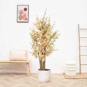 Kunst Eucalyptus yellow - 125cm