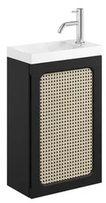 Crosswater Alo fonteinset - 40x22cm - zwart rotan AL4000FBR