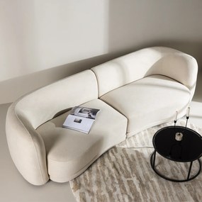 Driezitsbank Boucle White