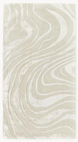 Glanzend hoogpolig vloerkleed Jimmy