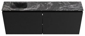 Mondiaz Ture DLux toiletmeubel 120cm urban met wastafel lava links met kraangat