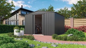 Vitavia Tuinberging Dream 1010 - antraciet - Tuinberging metaal - L295 x 299 x H202 cm