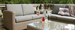 4 Seasons Outdoor | Lodge  Loungeset    antraciet weerbestendig