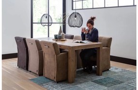 Goossens Eettafel Roots, 200 x 100 cm