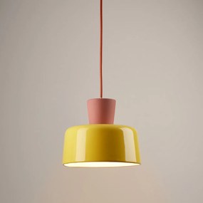 Gekleurde keramische hanglamp Ø 21 cm, Jimna