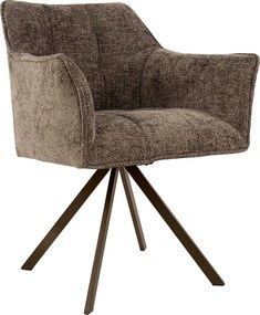 Draaibare Eetkamerstoel Taupe