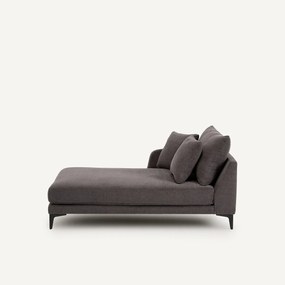 Longchair van gevlochten polyester, MODERNISTE, ontwerp Emmanuel Gallina