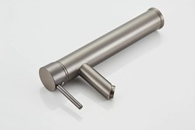 Saniclear Iron verhoogde wastafelkraan verouderd ijzer - gunmetal