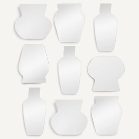 Afgeschuinde spiegel, H41 cm, Mirage
