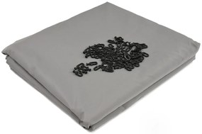 Antraciet Sevilla terraspergola 3x3m met Garden Point gordijnen