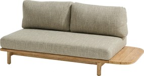 Taste by 4 Seasons Marco lounge hoekbank XL teak LoungebankLoungeset   houtkleur weerbestendig