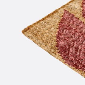 Vloerkleed van 89% jute, LASSAN