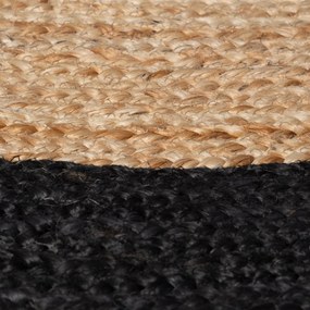 Vloerkleed Nico jute rond | Casa Caron