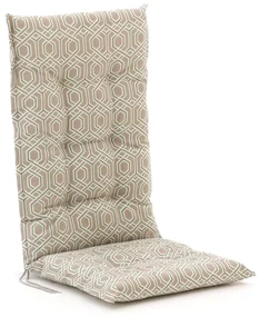 Madison tuinkussen hoge rug 123x50cm
