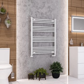 Eastbrook Wendover handdoekradiator 75x100cm 510W wit glans