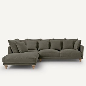 Hoekbank van katoen en linnen, Lazare