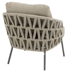 4 Seasons Outdoor Mallorca low dining tuinstoel terre LoungestoelTuinstoel   bruin weerbestendig