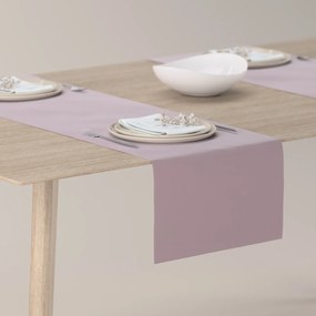 Dekoria Rechthoekige tafelloper, roze, 40 x 130 cm