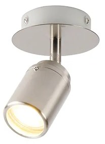 Moderne badkamer spot staal IP44 - Ducha