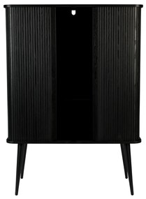 Zuiver Barbier Black Zwarte Design Wandkast - 100x45x140cm.