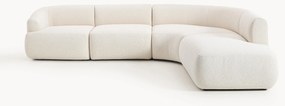 Modulaire bouclé hoekbank Sofia (4-zits)