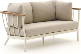 + 15% kassakorting | Loungebank Tuin Apple Bee | Aluminium | 2 personen | Tuinbank Wit | 150cm | Incl. kussens | Kees Smit Tuinmeubelen