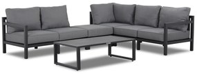 Hoek loungeset 5 personen Aluminium Grijs  Lifestyle Garden Furniture Lagos