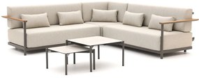 Apple Bee St. Lucia hoek loungeset 5-delig