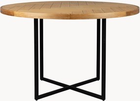 Ronde eikenhouten eettafel Class, Ø 120 cm