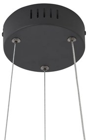 Scandinavische hanglamp zwart 72cm incl. LED 3-staps dimbaar - Circuit