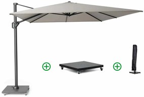 Platinum Challenger zweefparasol 4x3m T1 (incl. voet en hoes) manhattan