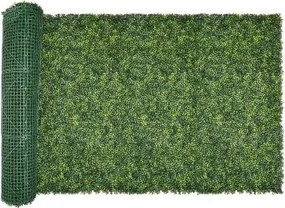 VEVOR Kunsthaag, 3000x1000x45mm, Kunstplantenwand, Buxuspaneel voor binnen- en buitendecoratie &amp; Klimopschutting, Privacyscherm Achtergrondmuur, Haagscherm voor de tuin