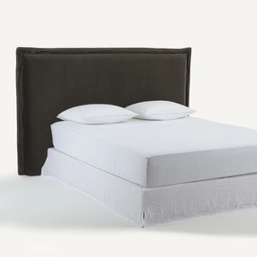 Verwijderbaar hoofdbord in fluweel, 224 cm breed, Connor