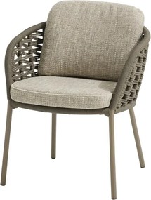 4 Seasons Outdoor Vera tuinstoel Mocca Tuinstoel beige weerbestendig