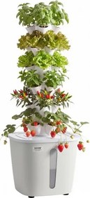VEVOR Hydroponische Toren, 30 Pods, 6-laags Hydroponische Toren, Hydroponisch Kweeksysteem Kit met App Bediening, 20L Watertank &amp; Pomp, Hydroponische Toren, Hydroponisch Kweken van Kruiden, Fruit &amp; Groenten