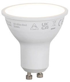 Set van smart GU10 dimbare LED lamp 4.7W 400 lm 2700K-6500K incl. Zigbee Smart Hub