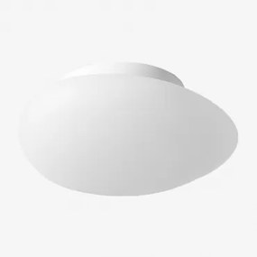 Ronde Plafondlamp Van Ijzer Maksim ↔︎ 22 Cm - Sklum