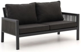 Loungebank Tuin Manifesto   | Aluminium | 2 personen | Tuinbank Grijs | 168cm | Incl. kussens | Kees Smit Tuinmeubelen