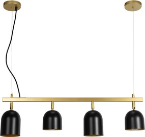 Hanglamp APP1031-4CP Zwart