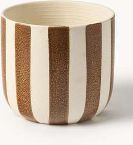 Handbeschilderde dekselpot Ellen, H 15 cm