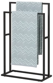 Sealskin Carré handdoekrek vrijstaand 48x78.5x24cm zwart