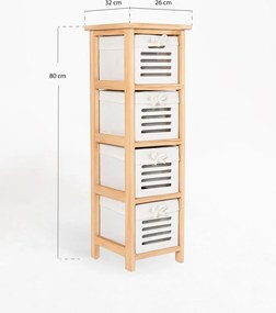 Nuvio Smalle Ladekast 4 Laden