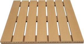 Terrastegel composiet 50 x 50 cm teak FSC (24 mm) massief