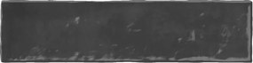 Jabo Moos wandtegel antraciet handvorm 6.5x26 glans