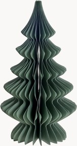 Handgemaakte kerstboom Poelle van papier, H 25 cm