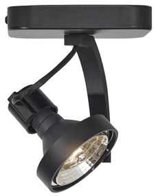 Design plafondspot zwart GU10 70mm draai- en kantelbaar - Vo