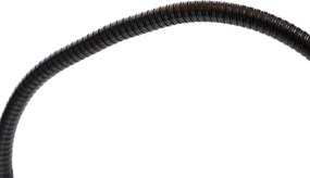 Smart vloerlamp zwart met goud incl. Wifi A60 en E14 - Retro